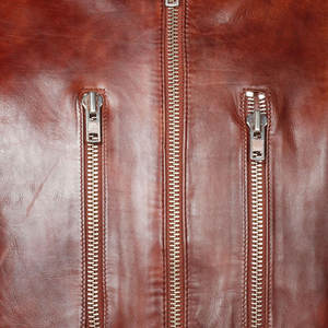 Nouvelles vestes en cuir d'hiver pour hommes Veste en cuir décontractée de couleur unie Vestes en cuir à fermeture éclair pour hommes - Product Image 5