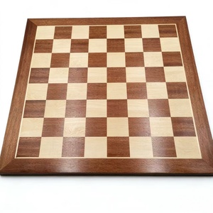 <strong>Customizable</strong> International <strong>Chess</strong> Wooden Chessboard-Durable <strong>Board</strong> Games Multiple Sizes ONLY <strong>BOARD</strong> in Multiple Sizes - Product Image 1