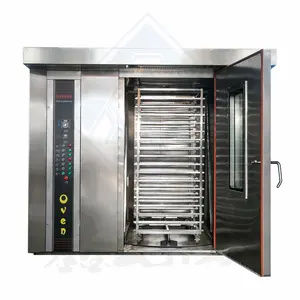 Healthy Cereal Butter Bread Baking Ovens Bakery Equipment Rotary Oven For Sale