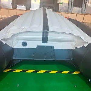 Bateau pneumatique gonflable pour la pêche à la carpe, en PVC durable, conception stable pour la navigation à rames - Product Image 5