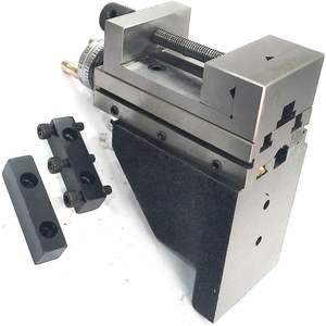 Mini porte-outils vertical avec étau en acier de 2 pouces (50 mm) pour fraisage instantané sur petits tours de table - Product Image 2