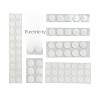 Aimants de réfrigérateur amovibles en acrylique transparent, adhésifs double face haute résistance, découpés sur mesure, sans résidu, pour présentoirs de figurines