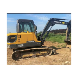 รถขุดมือสอง VOLVO EC55 รถขุดขนาดเล็ก VOLVO EC55 รถขุดตีนตะขาบคุณภาพสูง - Product Image 1