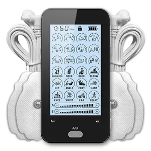 Touchscreen-Modell 24 Massagemodi 4 Kanäle Elektronisches Impulsmassagegerät Schmerzlinderung TENS-Gerät - Product Image 1