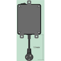 Régulateur de tension électronique automatique monophasé Konstar KAB15A-3F-15R 15A AC 50/60Hz avec affichage LED pour surcharge et sous-tension