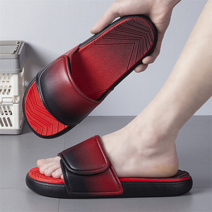 Chanclas de Hombre Nuevas de Alta Gama, Directamente de Fábrica, para Exteriores, con Suela Gruesa Antideslizante, Plantilla de Goma Abierta y Cómodas - Product Image 1