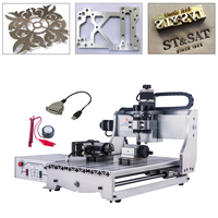 Machine de gravure CNC de bureau, mini routeur CNC, graveur 3040 USB 500W, machine de fraisage 4030, machine de gravure sur bois