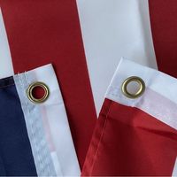Bannières et drapeaux imprimés numériquement grand format 2x3 pieds, personnalisables avec logo, recto-verso, avec œillets