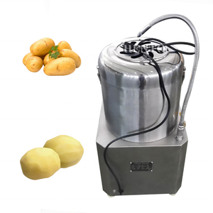Máquina de Lavar y Pelar Patatas de Acero Inoxidable / Máquina <span class=keywords><strong>Lavadora</strong></span> de Patatas / Máquina Peladora de Patatas - Product Image 5