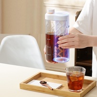 Cafetera para Café Frío, Cafetera para Café Helado y Tetera, Jarra para Té Helado