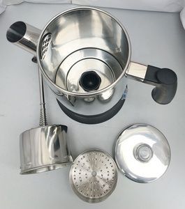 Machine à café portable de style italien en acier inoxydable 304 de qualité supérieure, 1,8 L, <span class=keywords><strong>12</strong></span> <span class=keywords><strong>tasses</strong></span>, personnalisable - Product Image 6