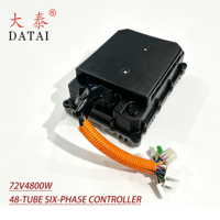 DATAI 72V 4800W Moteur PMSM six phases, IP67, contrôleur 48 tubes, essieu arrière 2 tonnes, pour tricycles et quads à grande vitesse et à charge lourde