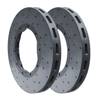 Pour BMW M4 Racing disque de frein mise à niveau 380mm carbone céramique roue arrière Mod pour F80 F82 Performance améliorée Rotor en céramique