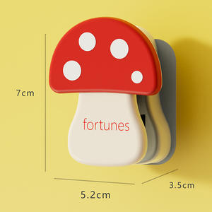 Crochet en forme de champignon sans perçage pour serviettes et clés, crochet pour la salle de bain, la cuisine et la décoration d'entrée - Product Image 6