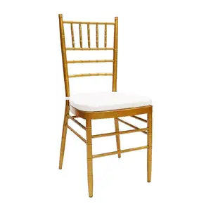 케칸 도매 호텔 및 레스토랑 파티 의자 레스토랑 좌석 금속 치아바리 철 의자 호텔 의자