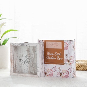 <span class=keywords><strong>Caja</strong></span> de sombra de corcho de <span class=keywords><strong>vino</strong></span> con ranura superior negra con impresión personalizada de alta calidad, <span class=keywords><strong>caja</strong></span> de sombra de botellas, Tickets - Product Image 5