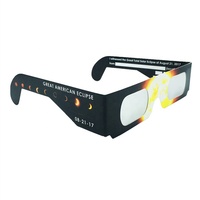 En gros Papier Lunettes D'éclipse Solaire