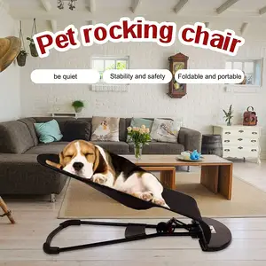 Petstar Anjing Goyang Kursi Portable Musim Panas Hewan Peliharaan Tempat Tidur Sofa Lipat Kursi Goyang