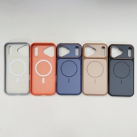 Funda para iPhone 17 Pro Max, Funda Magnética Mate de Lujo para Teléfono Móvil con Carga, Fundas Protectoras para iPhone 17 16 15 Pro Max