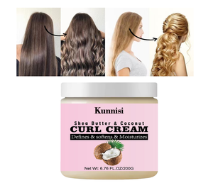 Hot phổ biến hữu cơ cực xác định Curl mãng cầu làm mềm 4C Xoăn Tóc giữ ẩm và làm mịn - Product Image 4