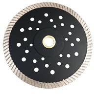 Lame de scie circulaire diamantée à bord continu JDK Turbo 4-14 pouces OEM pour découpe à sec/humide du granit et du béton 105-350 mm