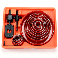 Kit de scies cloches de qualité supérieure 5/10/13 pièces pour trous de luminaires encastrés, en acier au carbone, pour plâtre et bois