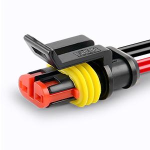 2Pin Way Waterproof Automotive Cable Wire Harness for Vehicle