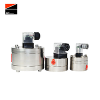 Industrial Oval Gear Flowmeter High Pressure 1000bar Stainless Steel Micro Liquid Flow Meter for Viscous Fluid Dosing Control