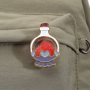 जादुई भाग्य संग्रह संग्रह एनमेल पिन ग्लिटर फेलिसिटी फेलिसिटी फेलिसिटी फेक्सेर एनीमे बैज बैकपैक पिन डेनिम जैकेट - Product Image 3