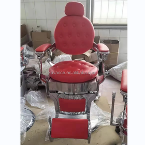 Lettino da massaggio medico di lusso salone di bellezza vecchio stile sedie da barbiere personalizzato sedia da barbiere - Product Image 5