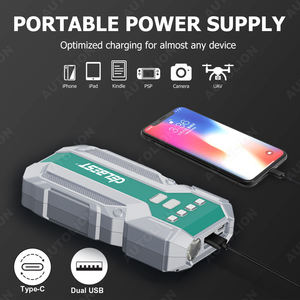 เครื่องจั๊มสตาร์ทรถยนต์แบบ600A ขนาดกะทัดรัด16000มิลลิแอมป์ต่อชั่วโมงเหมาะสำหรับร้านค้า<span class=keywords><strong>รถยนต์</strong></span>และชุดช่วยเหลือริมถนน - Product Image 4