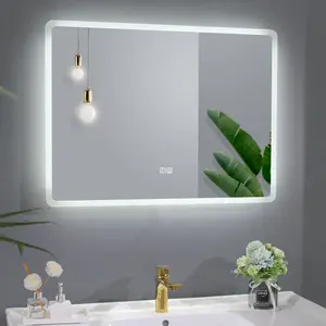 Nieuw Design Badkamer Led Spiegel Ip44 Touch Sensor Met Anti-Fog Systeem Badkamerspiegel