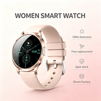 2026 V93 Damen Smartwatch 1,32" AMOLED BT-Anruf SpO2 Schlaftracker Anpassbare Smartwatches Direkt vom Hersteller Großhandel