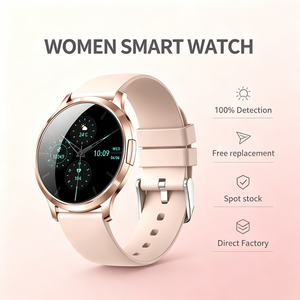 Reloj Inteligente V93 para Mujer 2026, Pantalla AMOLED de 1.32'', Llamadas Bluetooth, Monitor de SpO2 y Sueño, Personalizable, Venta al Por Mayor Directo de Fábrica - Product Image 1