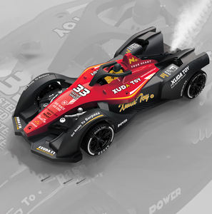 DWI DOWELLIN <span class=keywords><strong>1</strong></span>:64 Mini F1 Formula Racing Coche de control remoto 2,4 GHz Coche de carreras de alta velocidad <span class=keywords><strong>RC</strong></span> con luz, aerosol y música para niños - Product Image 1