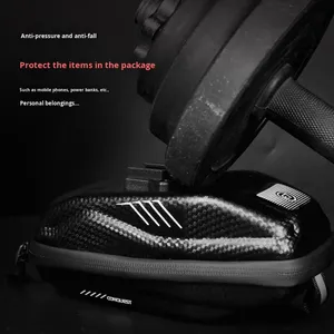 WILD MAN E7S <span class=keywords><strong>MTB</strong></span> Fiets Reflecterende Zadeltas Achtertas Gereedschapstas Fietszadel Hardcase Fietszadelpen Hardcase - Product Image 4