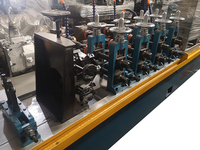 Machine pour la fabrication de tuyaux, livraison gratuite, fer et cuivre, supports filetés en acier galvanisé