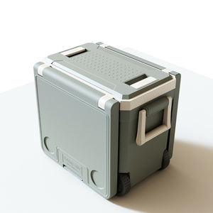45L Nevera Portatil Có Thể Gập Lại Cắm Trại Dã Ngoại Tủ Đông Tủ Lạnh Bánh Mát Với Bàn Và Ghế Mát Hộp - Product Image 6