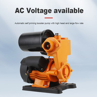 AC otomatis Priming diri, pompa Booster 220v/110v 250w 32mm kepala tinggi dan aliran besar pompa besi untuk bertekanan keran