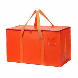 Sac de déménagement et de rangement extra large imperméable avec logo personnalisé, en PP tissé robuste, idéal pour gagner de la place – Vente chaude - Product Image 6