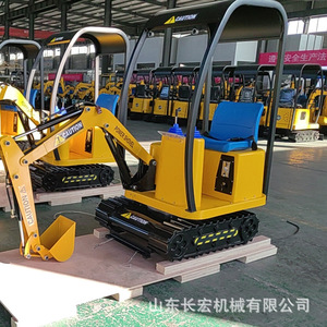 Mini excavadora VeKain para niños de 4 a 6 años, juguete de construcción metálico con orugas y cabina, equipo de juego. - Product Image 2