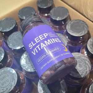 Uyku saç büyüme takviyesi için özel etiket özel bitkisel uyku Gummies - Product Image 6