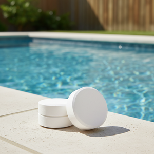 Tabletas de <span class=keywords><strong>Cloro</strong></span> de Grado Alimenticio Blancas Puras, Tabletas Desinfectantes, Prensadas Duras para Tratamientos de Agua - Product Image 3