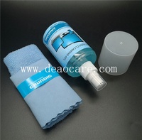 Écran numérique pour tableau de bord, nettoyeur d'écran, pour voiture, avec jeu de serviettes à tête de spray, 200ML, 2 pièces