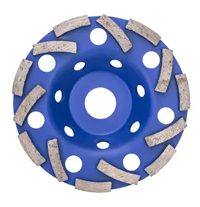 制造商5英寸欧洲标准125毫米金刚石砂轮工具研磨机杯抛光磨盘金刚石杯轮
