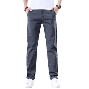 <span class=keywords><strong>Pantalon</strong></span> décontracté mi-long pour hommes, coupe ample, jambe droite, léger, en pur coton extensible, marque <span class=keywords><strong>tendance</strong></span> de la nouvelle saison printemps/été <span class=keywords><strong>2023</strong></span> - Product Image 5