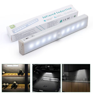 Led Kast Licht Beweging Geactiveerd Draadloze Onderkast Keuken Trap Bewegingssensor Licht 6/10 Led Bewegingssensor Nachtverlichting - Product Image 5
