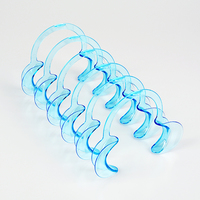 Blanqueador dental para mejillas, Retractor en forma de C, abridor de boca de goma de silicona