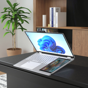 ファクトリーアウトレット15.6インチデュアルタッチスクリーンラップトップ7インチ補助ディスプレイIntel N100 CPU 8GB RAM 128GB SSDビジネス用 - Product Image 1