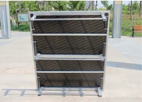 Prix de gros installation facile extérieur1.2 x 1.8m plate-forme de scène en T de mariage treillis en aluminium scène mobile concert événement mariage portable